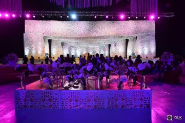 Celebs at Talasani Srinivas Yadav Daughter Wedding Reception